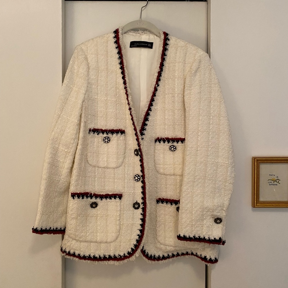 Zara Tweed Blazer